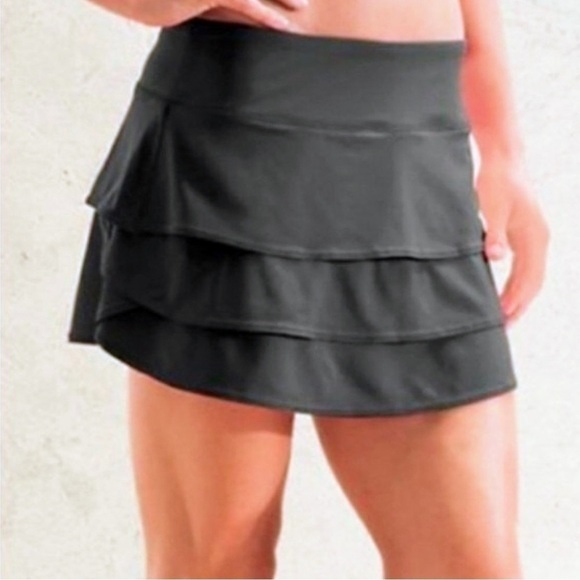 Athleta Black Athletic Skort Sz XXS 90 - Picture 11 of 11